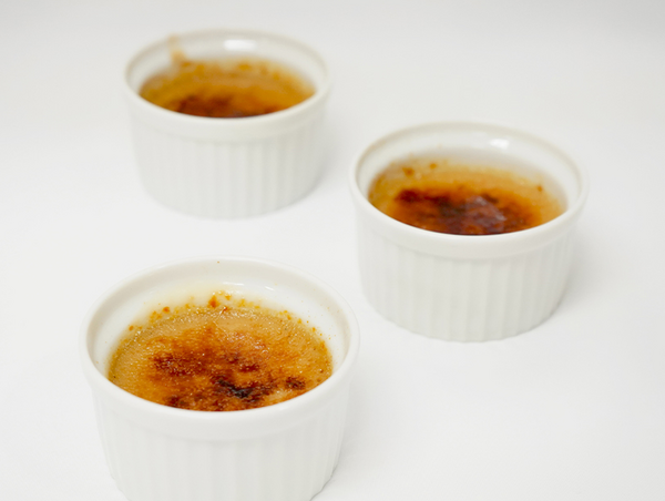 Recette de crème brûlée au brandy St-Rémy du chef de cuisine Samuel Albert