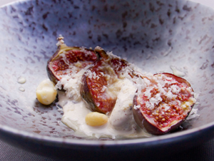 recette figues glace vanille