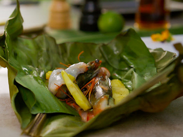 recette gambas en papillottes