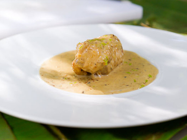 recette lotte au beurre blanc rhum vanille