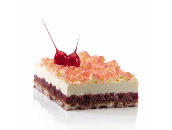 recette entremets du nouvel an griottes mascarpone