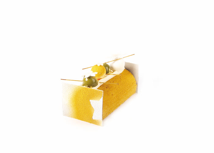 recette de bûche + agrumes