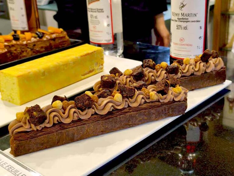 recipe for chocolate caramel hazelnut mille-feuille