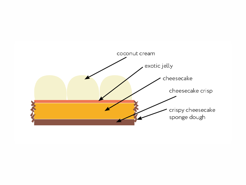 cheesecake exotique