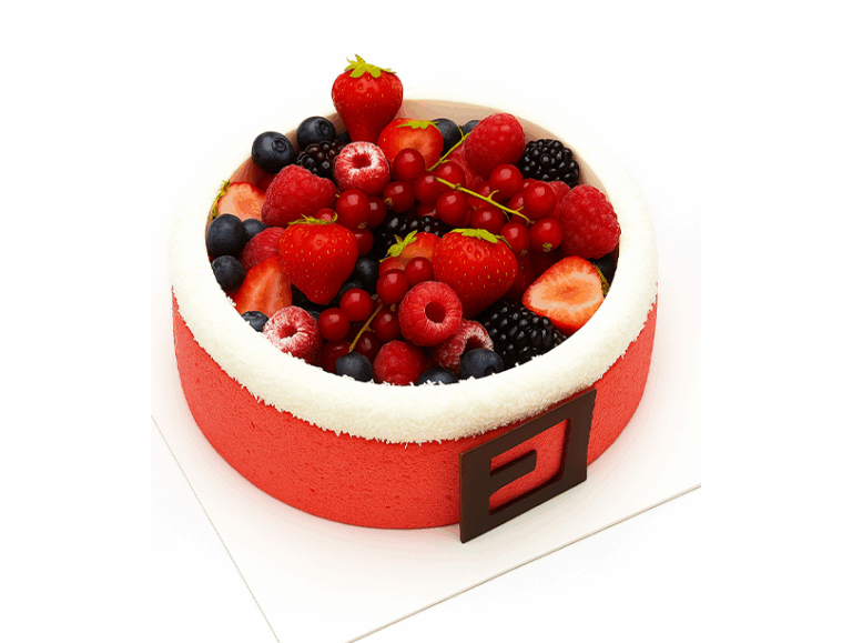 recette d'entremets pour noel aux fruits rouges