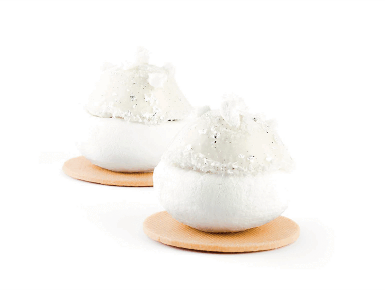 recette de dessert de noël meringue griotte yaourt
