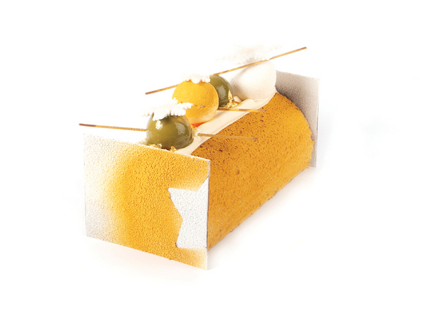 recipe for log + citrus fruit