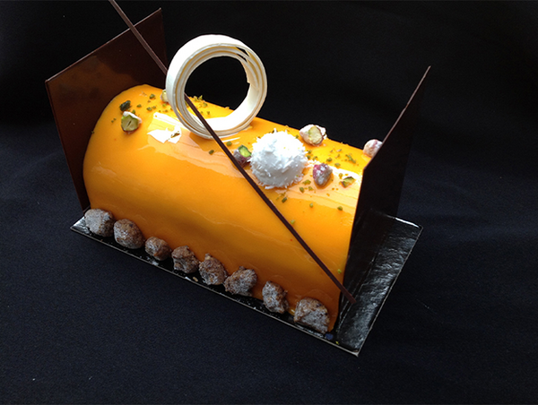 log recipe by MOF Jean-Michel Perruchon