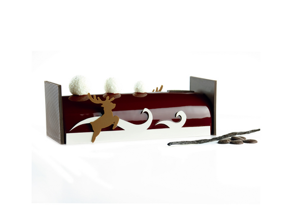 recette de bûche + griottes