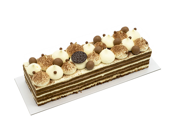 Tiramisu revisité sous forme de bûche