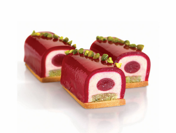 recipe for individual log from MOF Jean-Michel Perruchon