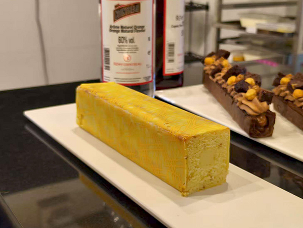 recette de gâteau de voyage yuzu chocolat blanc Cointreau