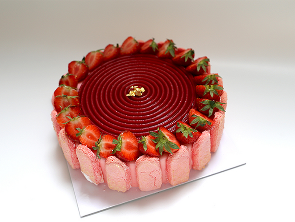 recette de charlotte fruits des bois amande