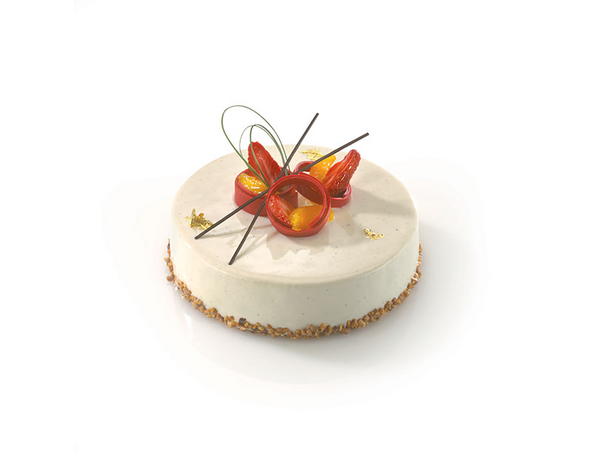 recipe for strawberry and macerated grape entremets
