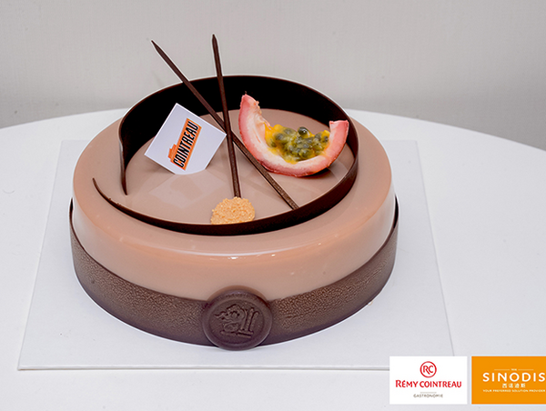 recipe for entremets passion mango chocolate Cointreau