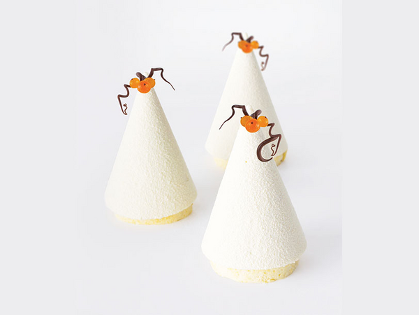 individual dessert recipe, sea-buckthorn yoghurt