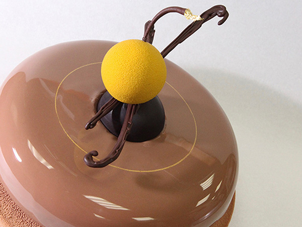 hazelnut orange entremets recipe