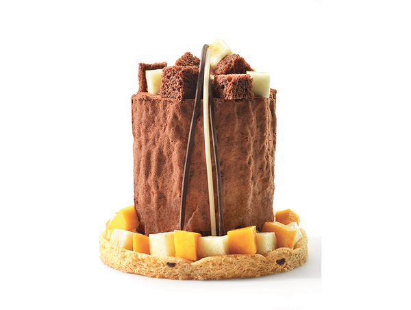 recette d'entremets chocolat amande