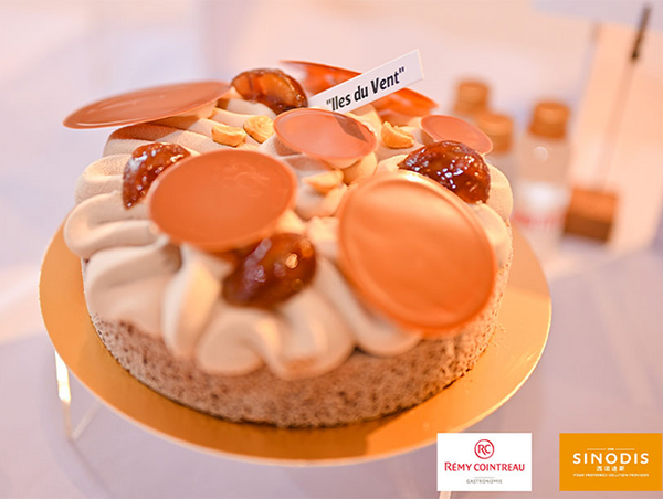 Entremets chocolat, marrons, cardamome et rhum Iles du Vent