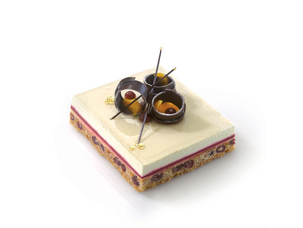 new year's entremets recipe citrus hazelnut