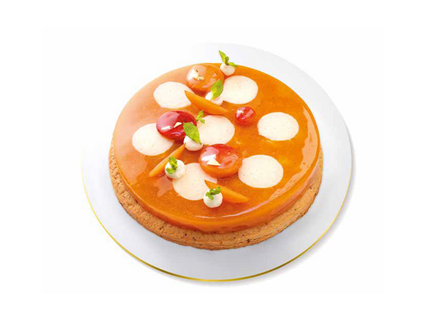 recette de tarte vanille noisette