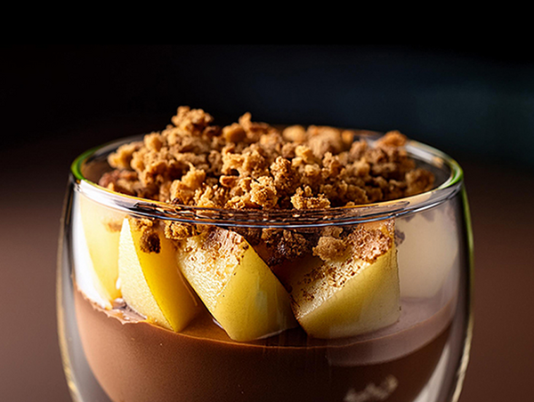 chocolate pear verrine recipe