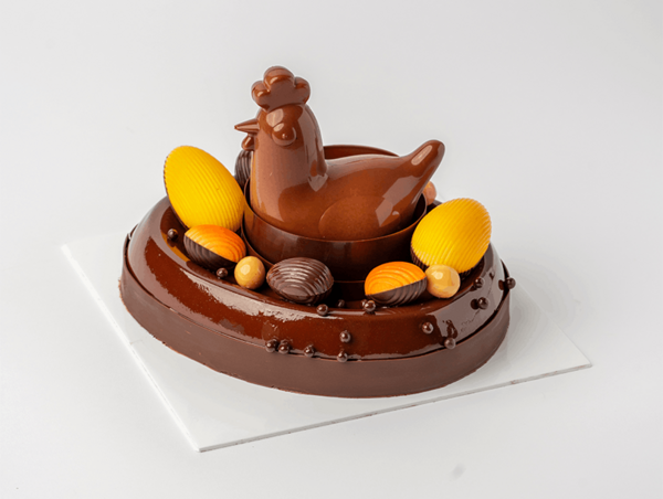 entremets chocolat de Pâques
