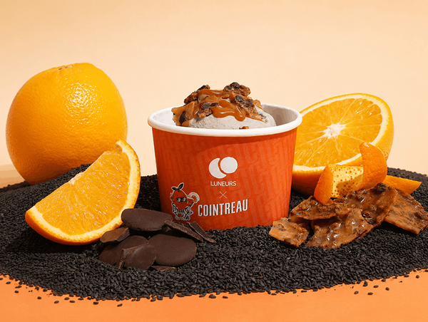 glace sésame noir nougatine caramel