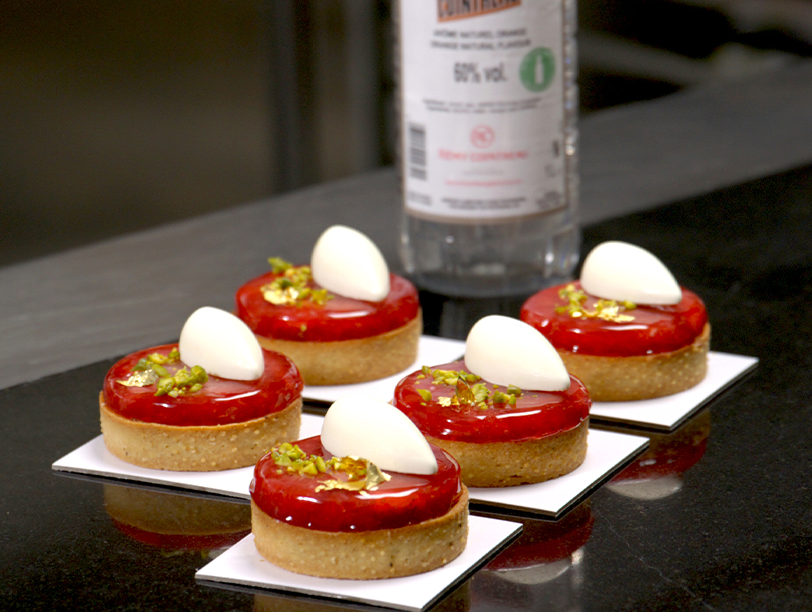 STRAWBERRY PISTACHIO TARTLET