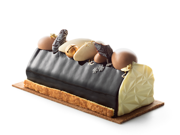 chef recipe: Christmas yule log with chocolate